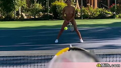 Cassie the tennis instructor having fun after the match Her pussy needs to be filled with cum Thumb