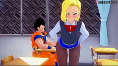 Dragon Ball ZEX 2 | Android 18 fucking in bikini and android 21.... Trailer | Watch this and others 1 hr espisodes on Sheer or PTRN: Fantasyking3 Thumb