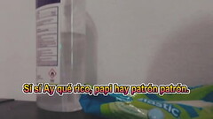 le meto toda la verga a la puta de mi sirvienta mientras mi mujer sale a la tienda, casi nos cachan pero le eche toda la leche en el culo, habla como una puta - mexicana dialogos calientes Thumb