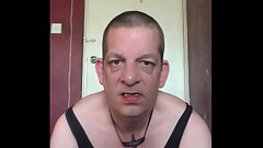 bisexual crossdressing gay mark wright has this message for the hater don,t hate my videos love them as i swollow your piss instead of mine Thumb